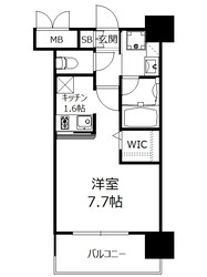 エンクレストベイ天神東Ⅱの物件間取画像